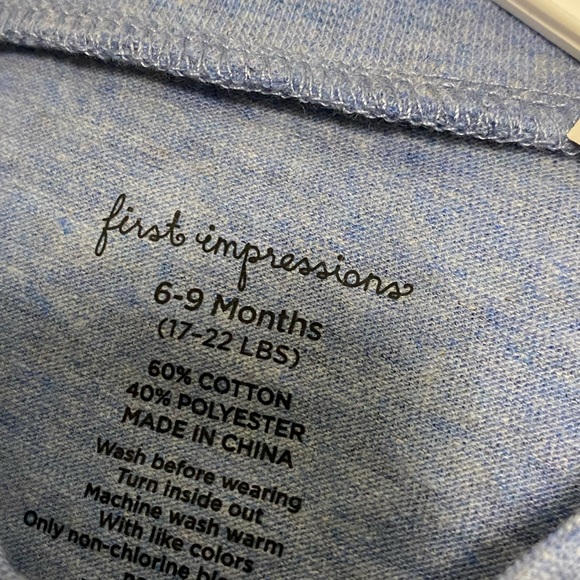 3/$25 First Impressions Birthday Dude Cotton t-shirt - Picture 3 of 6